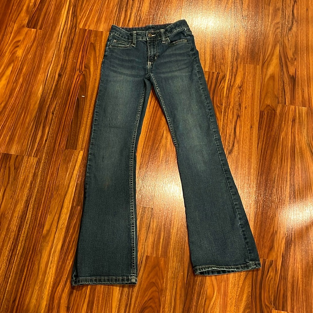 Big girls 14 slim wrangler jeans